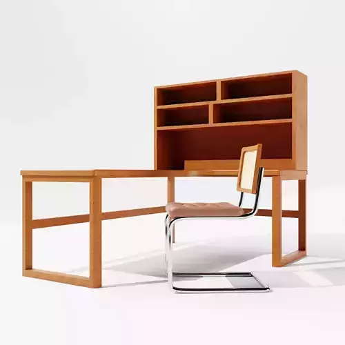 Modern Study Table and Chair Set