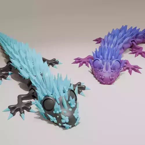 ARTICULATED CRYSTAL LIZARD
