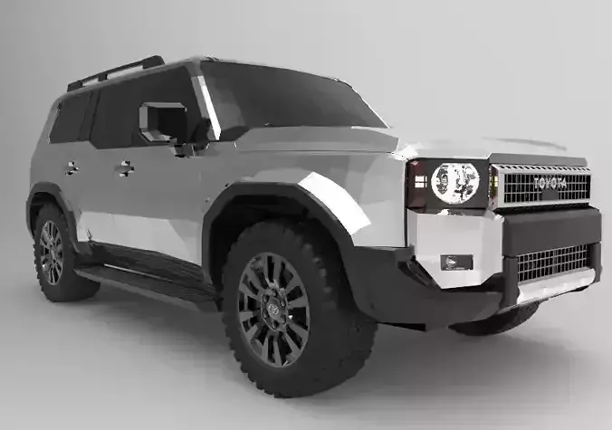 Toyota Land Cruiser 250 Prado  2024 3D model