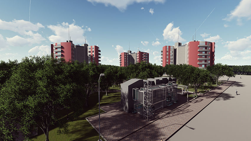 residential complex 3D model_13