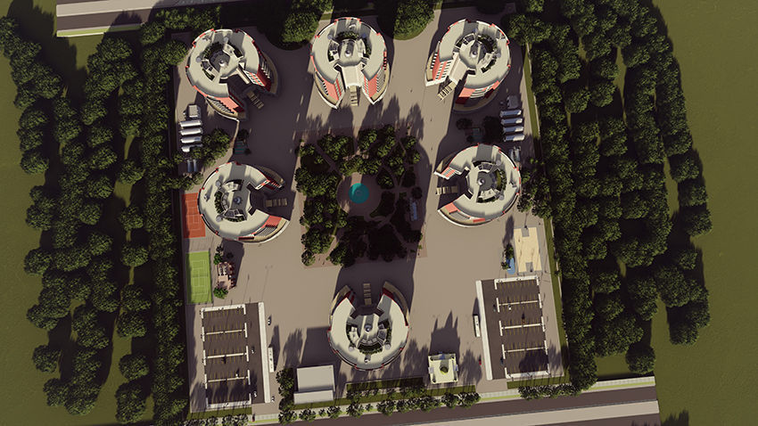 residential complex 3D model_14