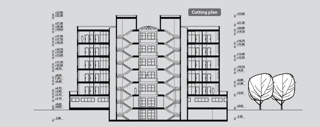 residential complex 3D model_5