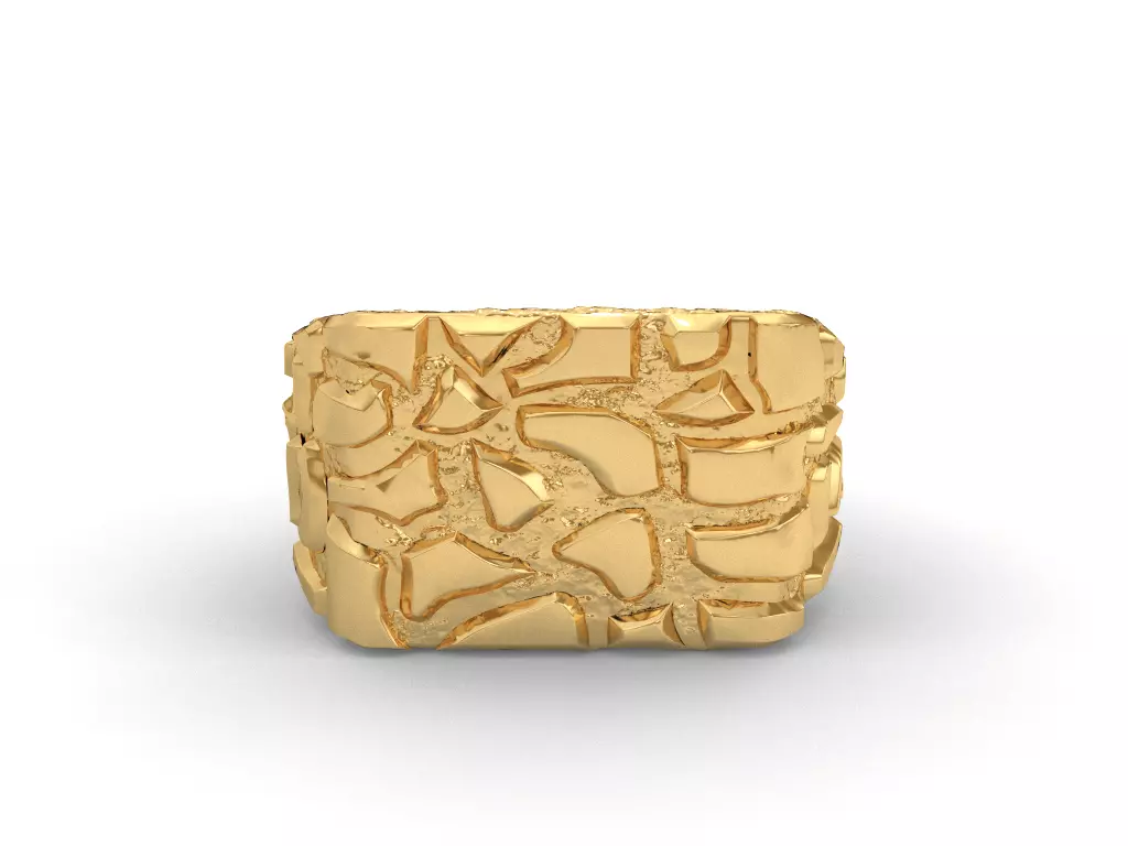 NUGGETS RING  3D print model_0