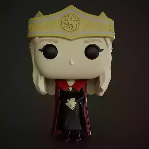 Rhaenyra Targaryen - House of the Dragon 3D print model