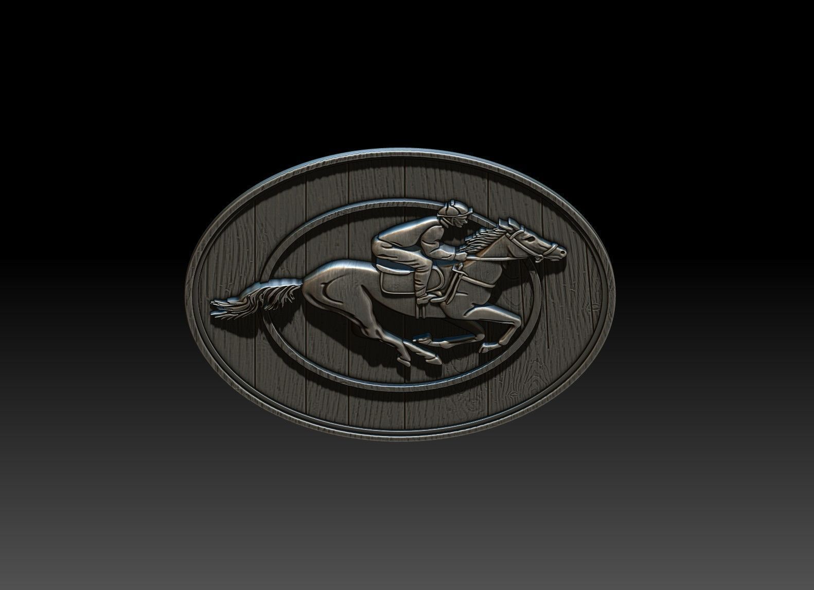 RIDER ON HORSE 3D print model_10
