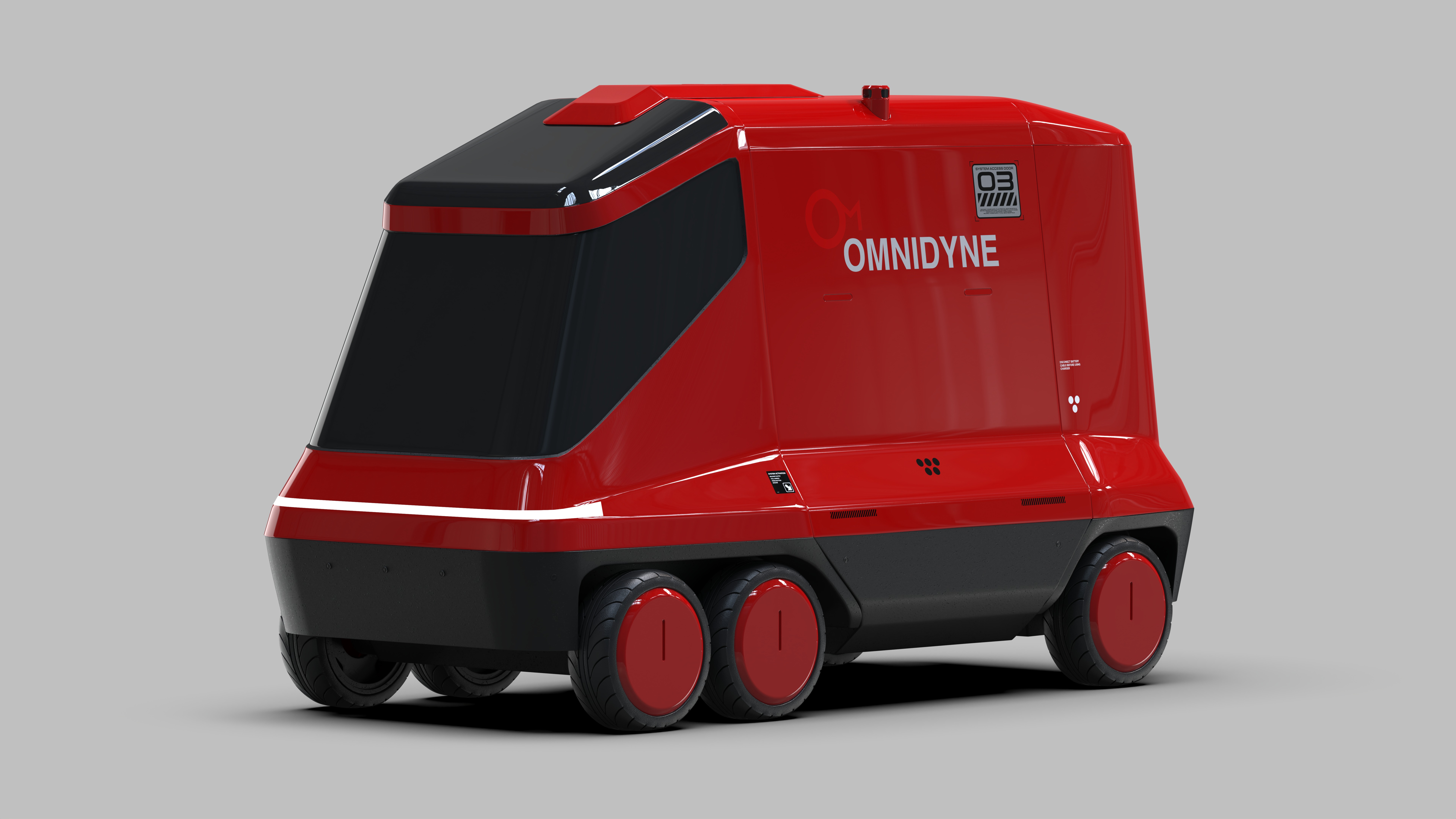 Low Poly SUBD Scifi Civilian Vehicle Low-poly 3D model_12