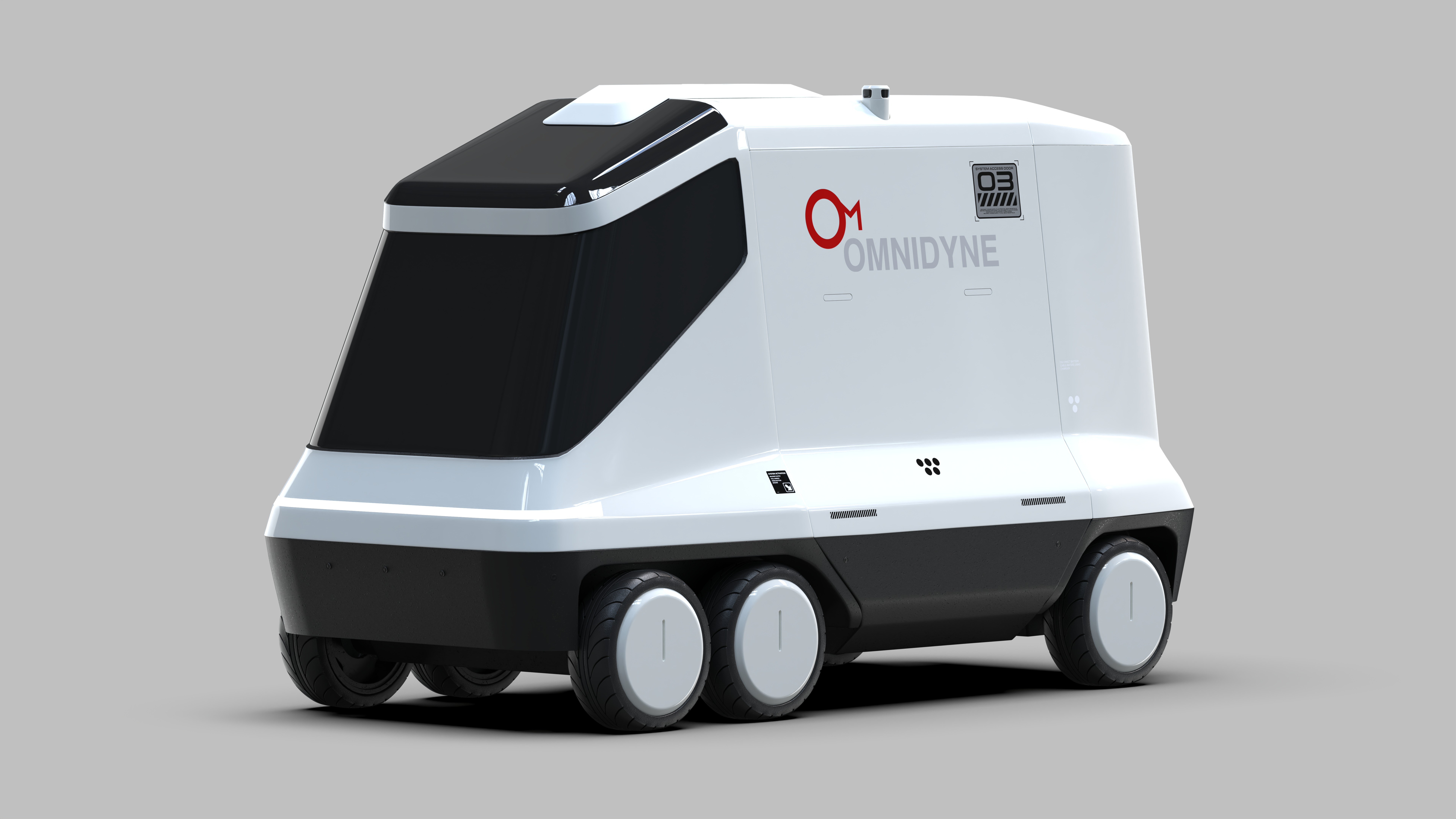 Low Poly SUBD Scifi Civilian Vehicle Low-poly 3D model_14