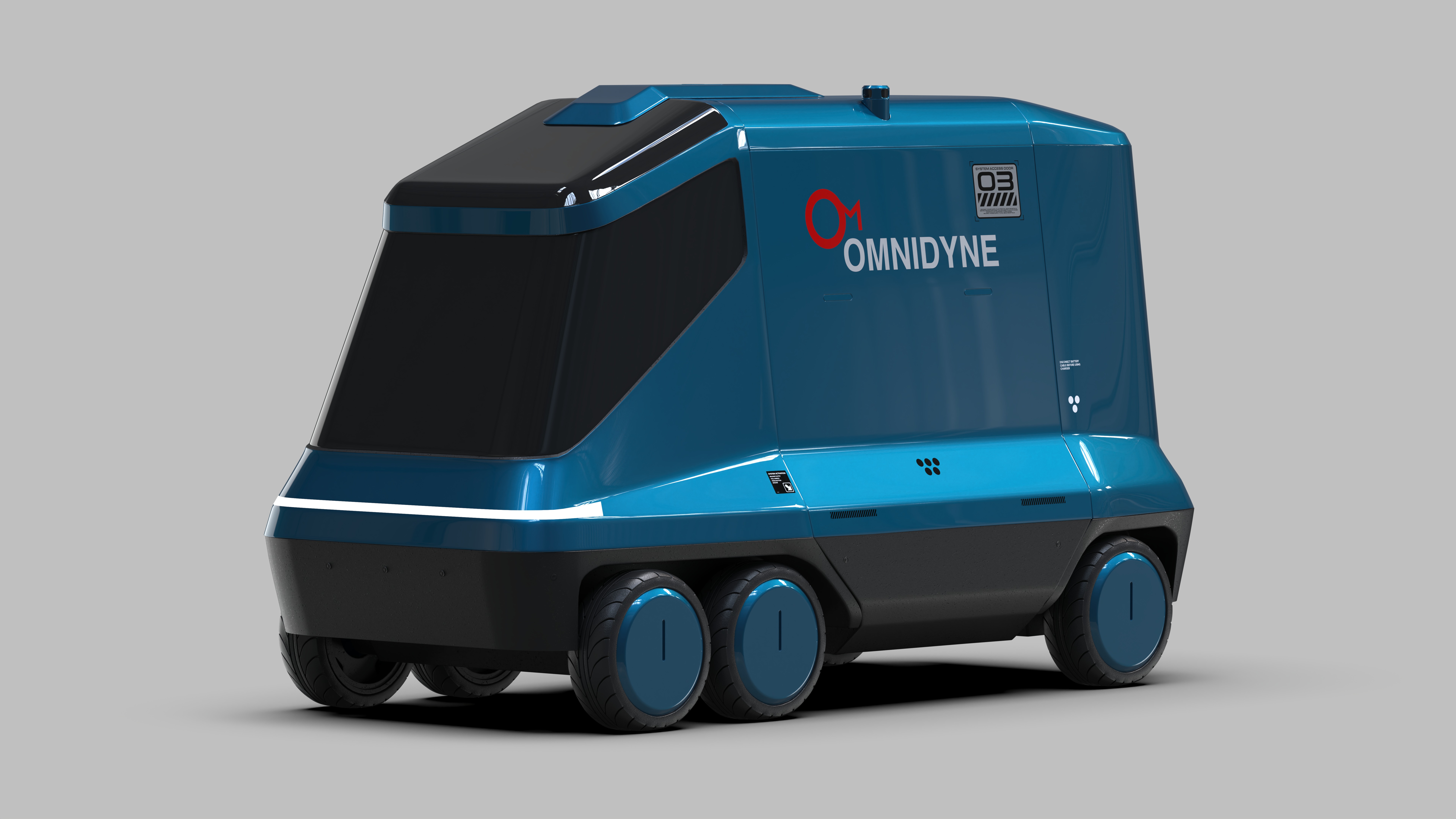 Low Poly SUBD Scifi Civilian Vehicle Low-poly 3D model_10