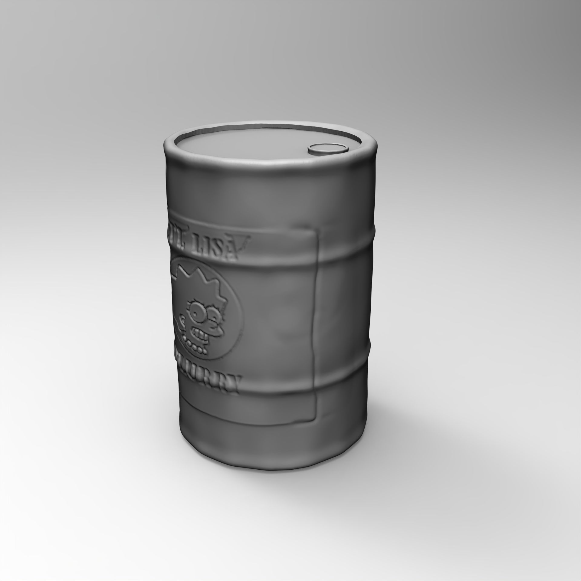 Lil Lisa Slurry 3D print model_13