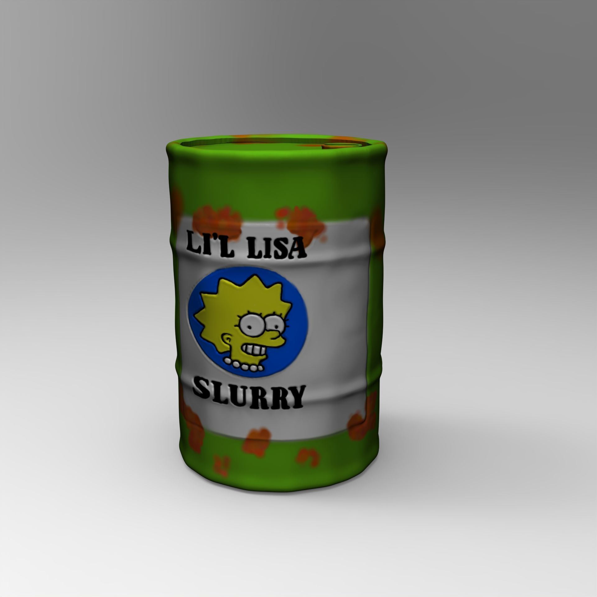 Lil Lisa Slurry 3D print model_1