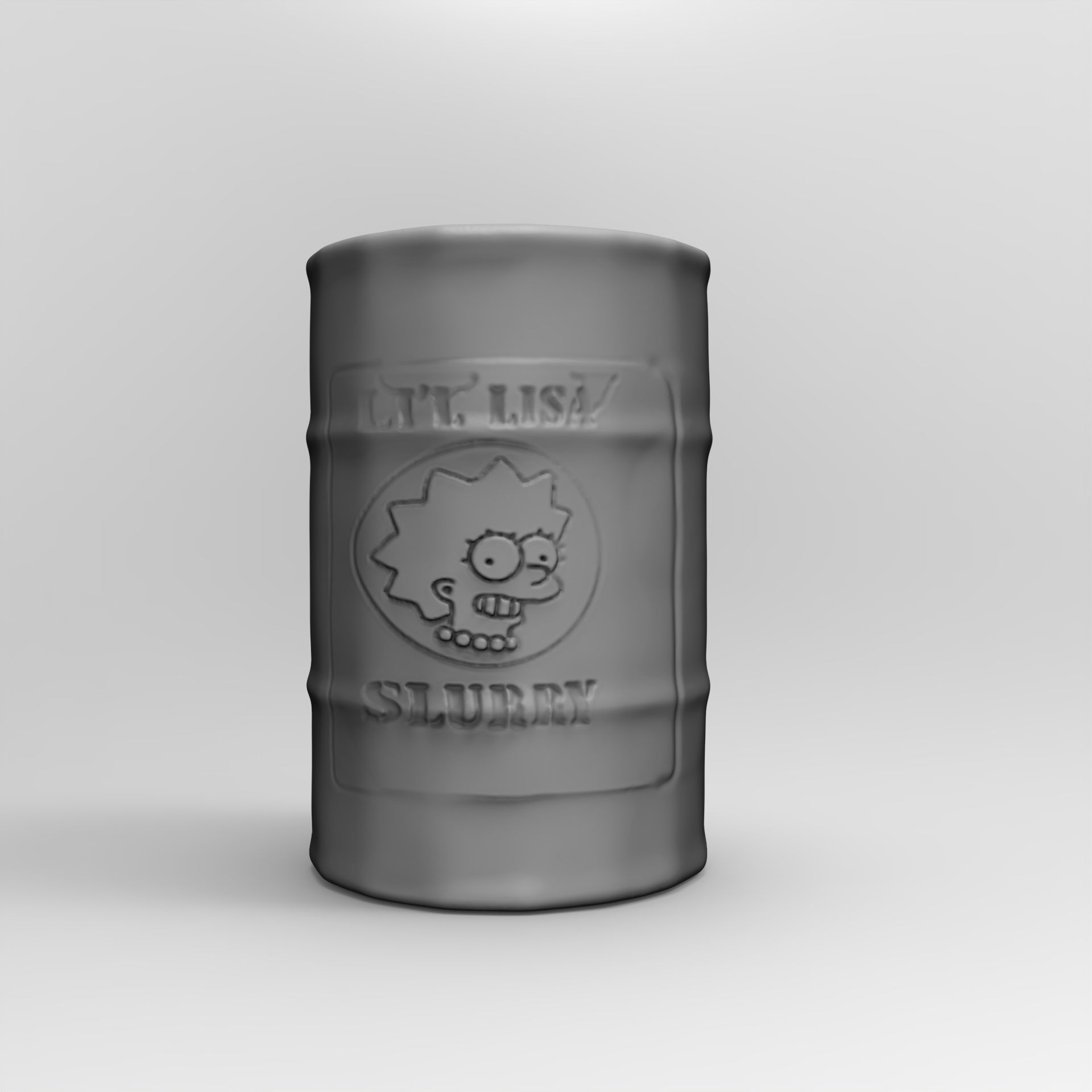 Lil Lisa Slurry 3D print model_8