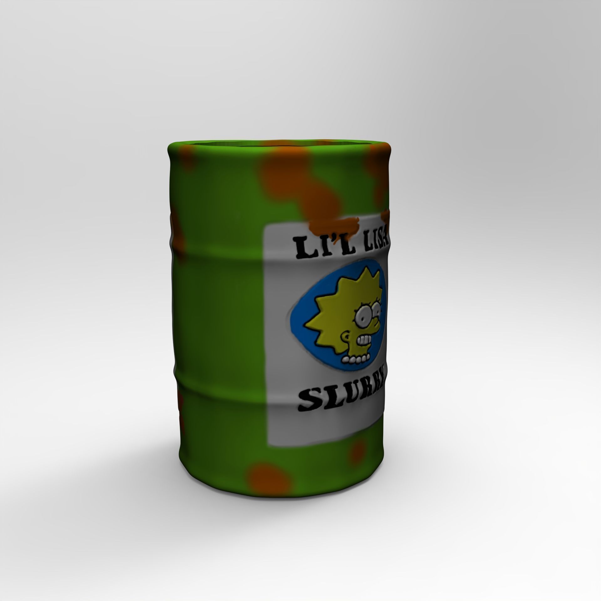 Lil Lisa Slurry 3D print model_3