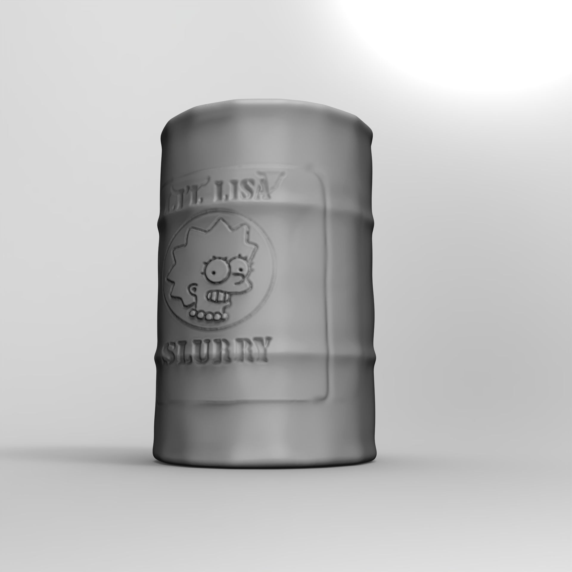 Lil Lisa Slurry 3D print model_6