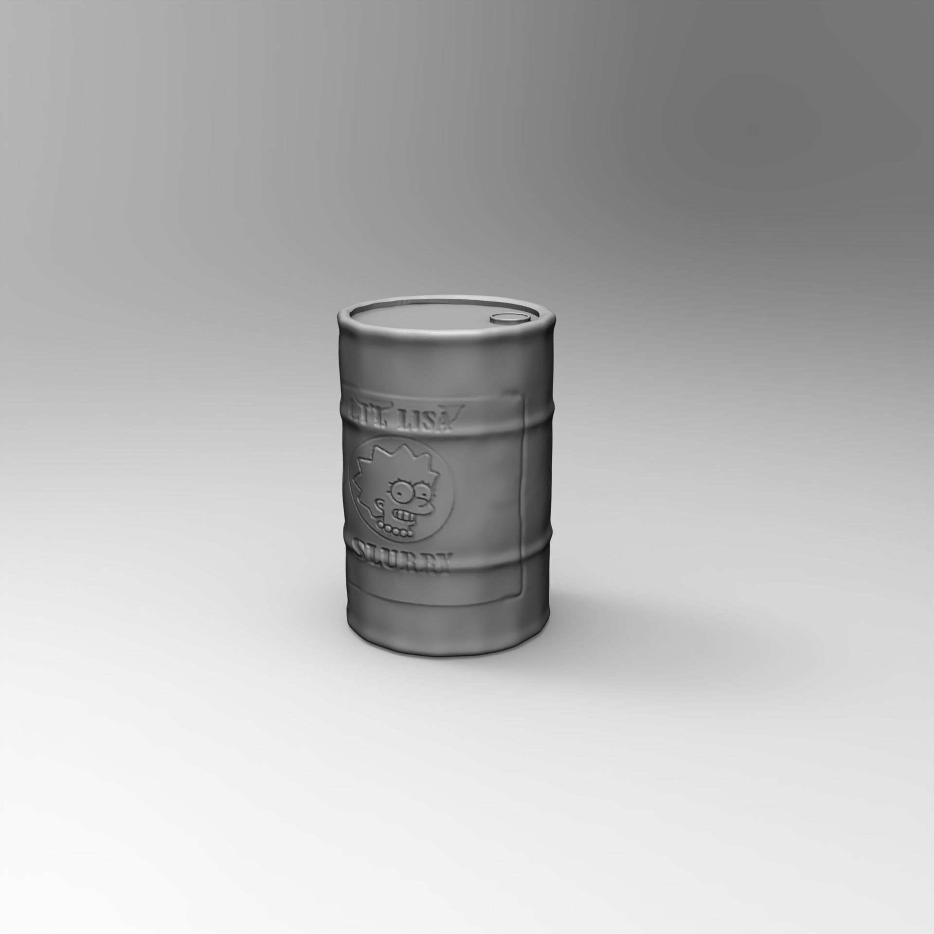 Lil Lisa Slurry 3D print model_12