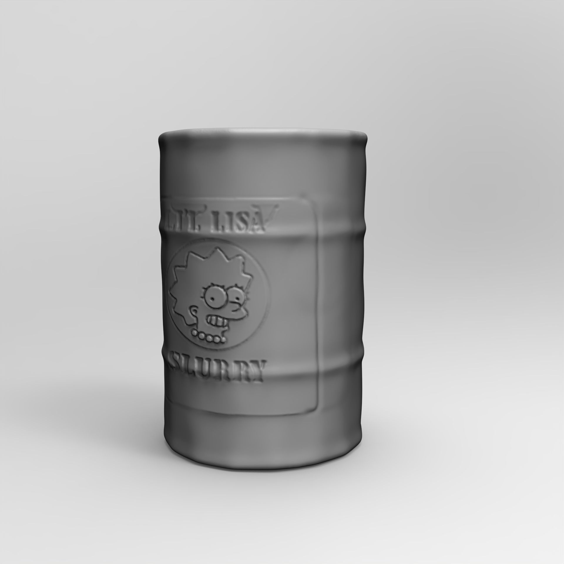 Lil Lisa Slurry 3D print model_7