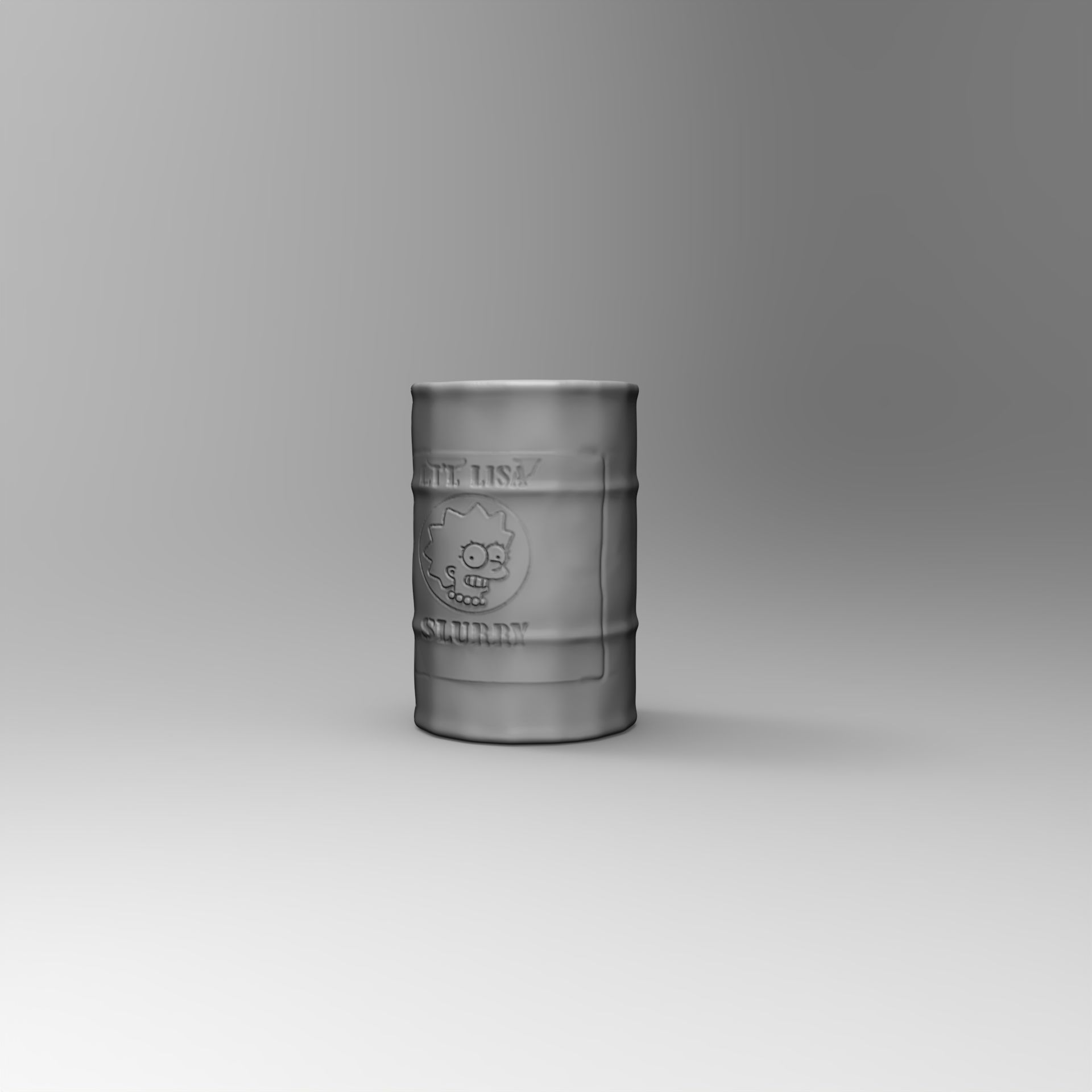 Lil Lisa Slurry 3D print model_11
