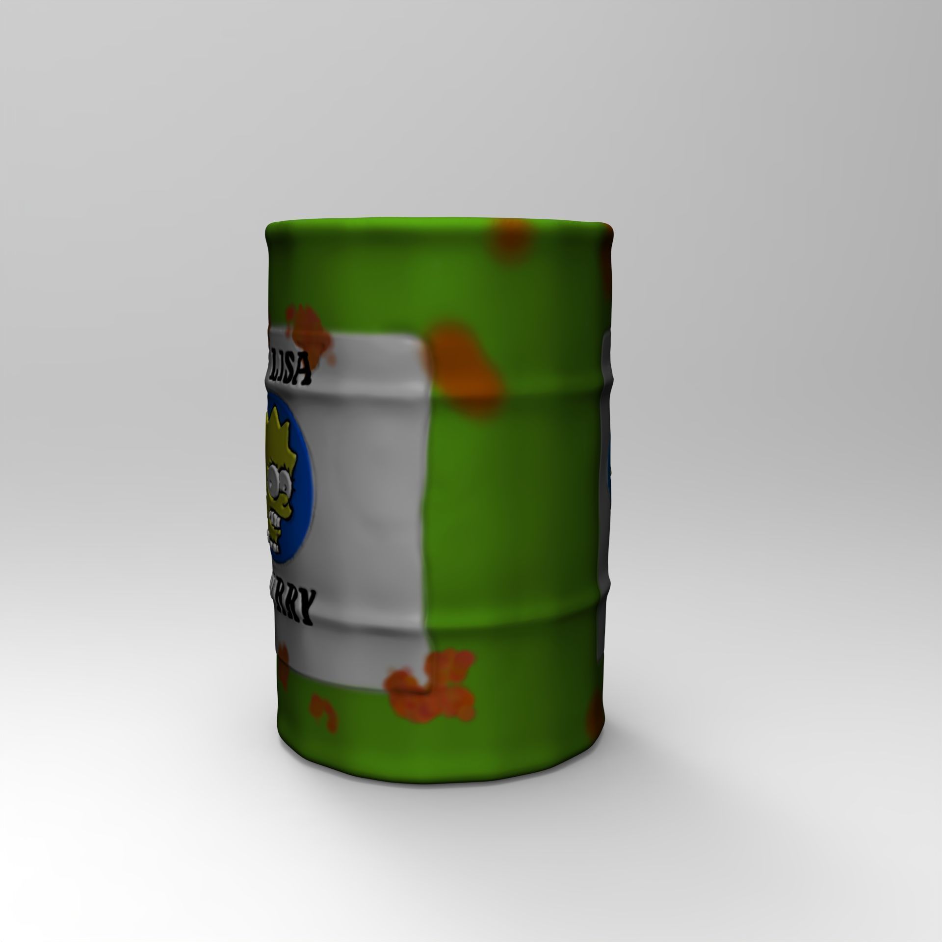 Lil Lisa Slurry 3D print model_2
