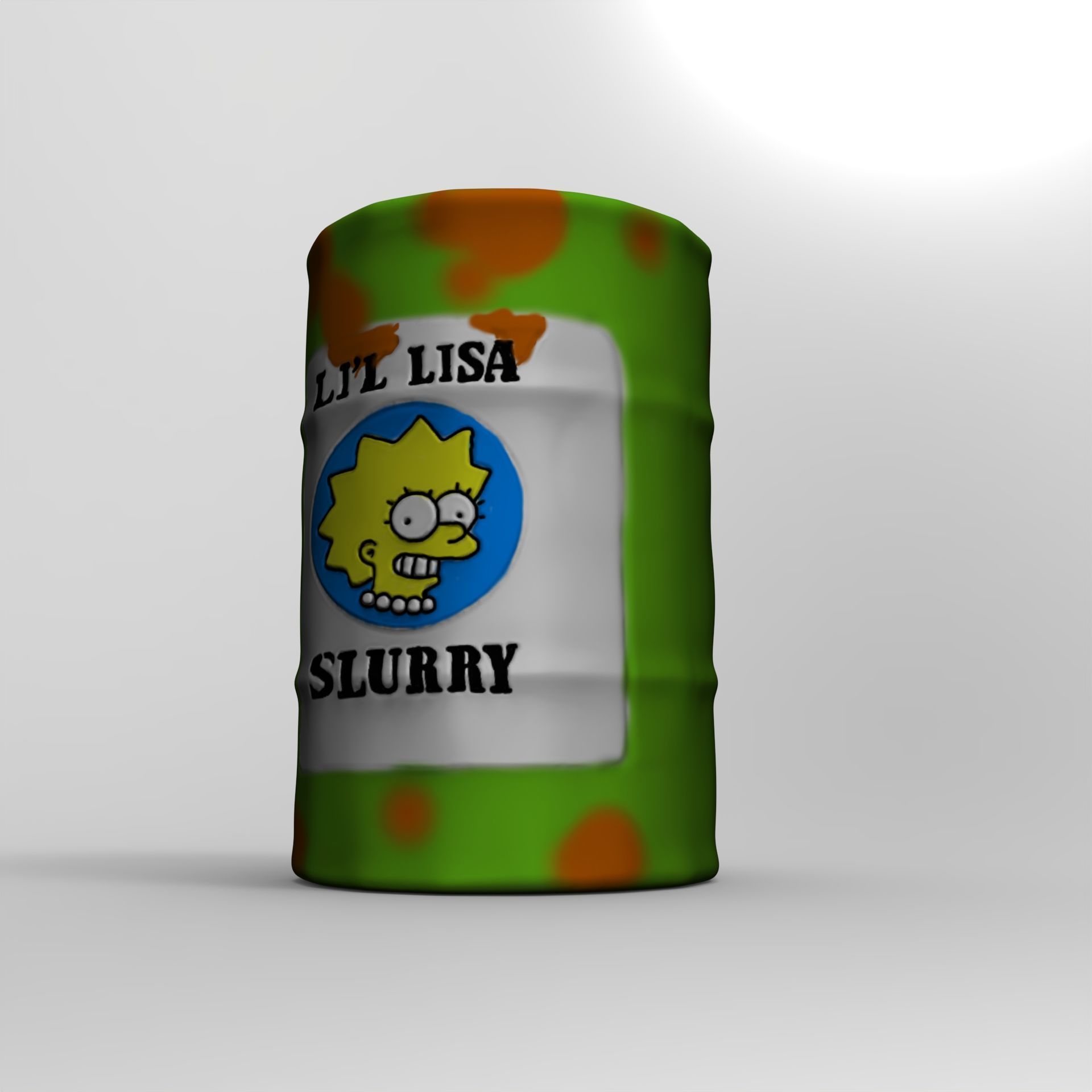 Lil Lisa Slurry 3D print model_5