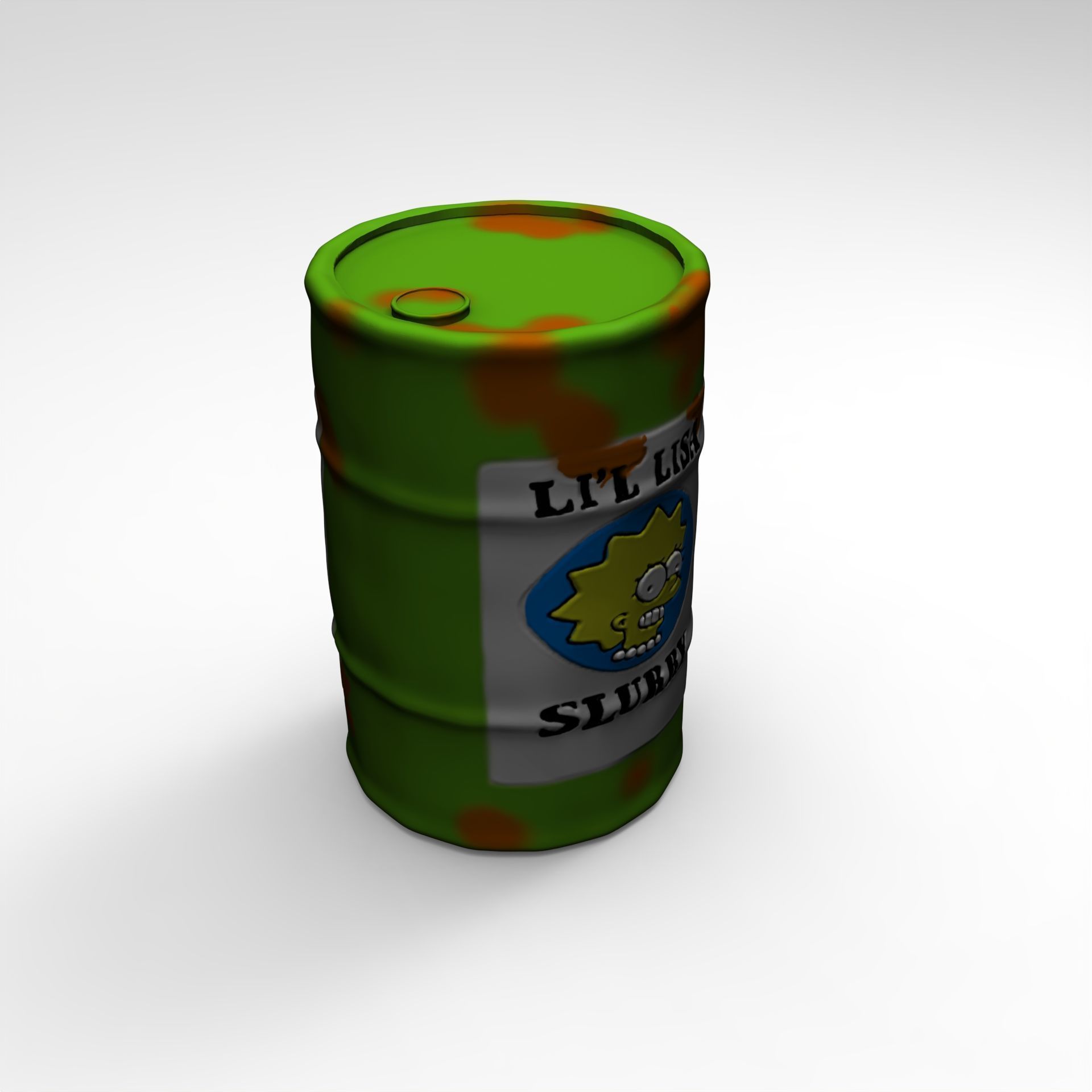 Lil Lisa Slurry 3D print model_4