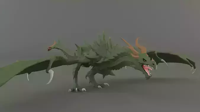 Big dragon model