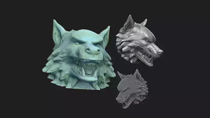 wolf head