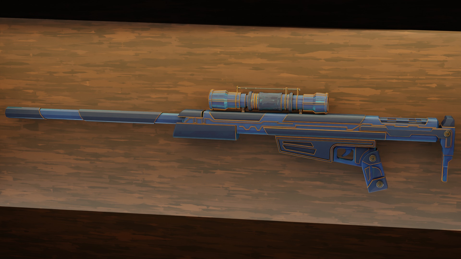 Crazy weapon pack in arcane style - Game ready Low-poly 3D model_4