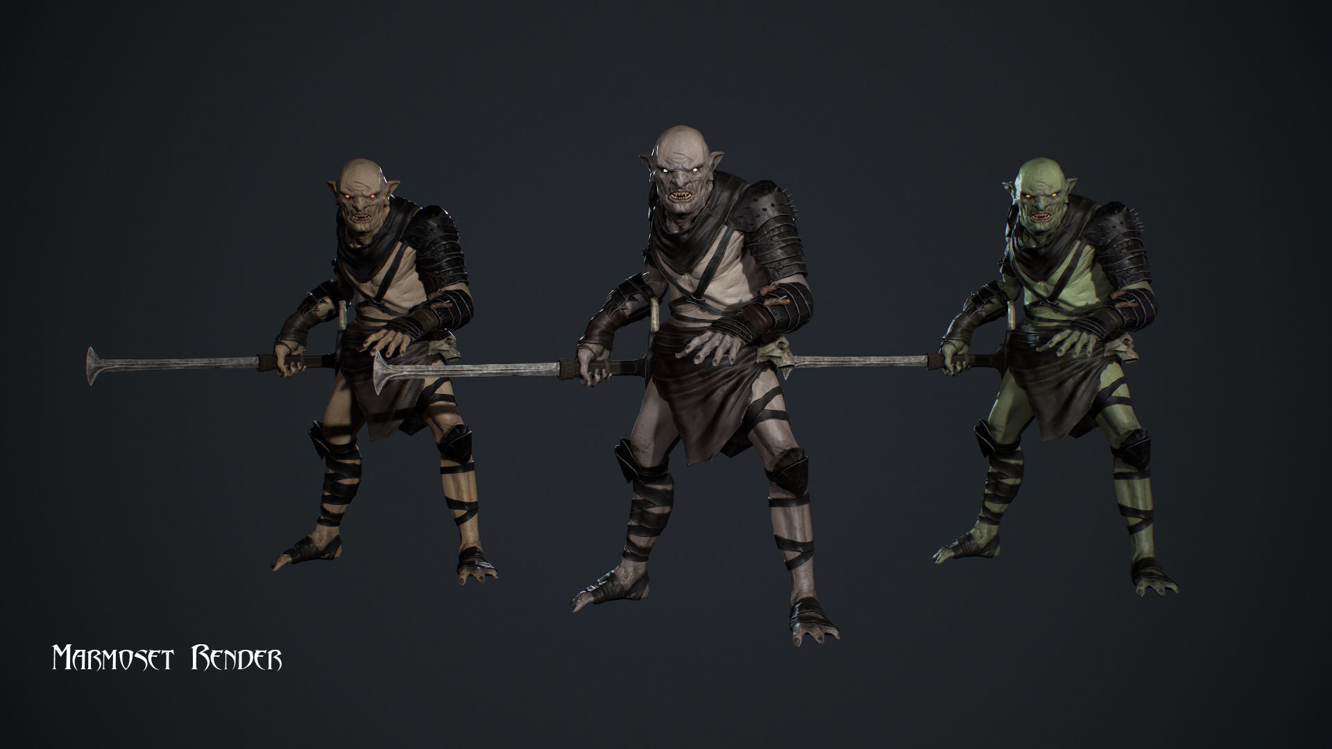 Orc Pack 3D Model Collection_1