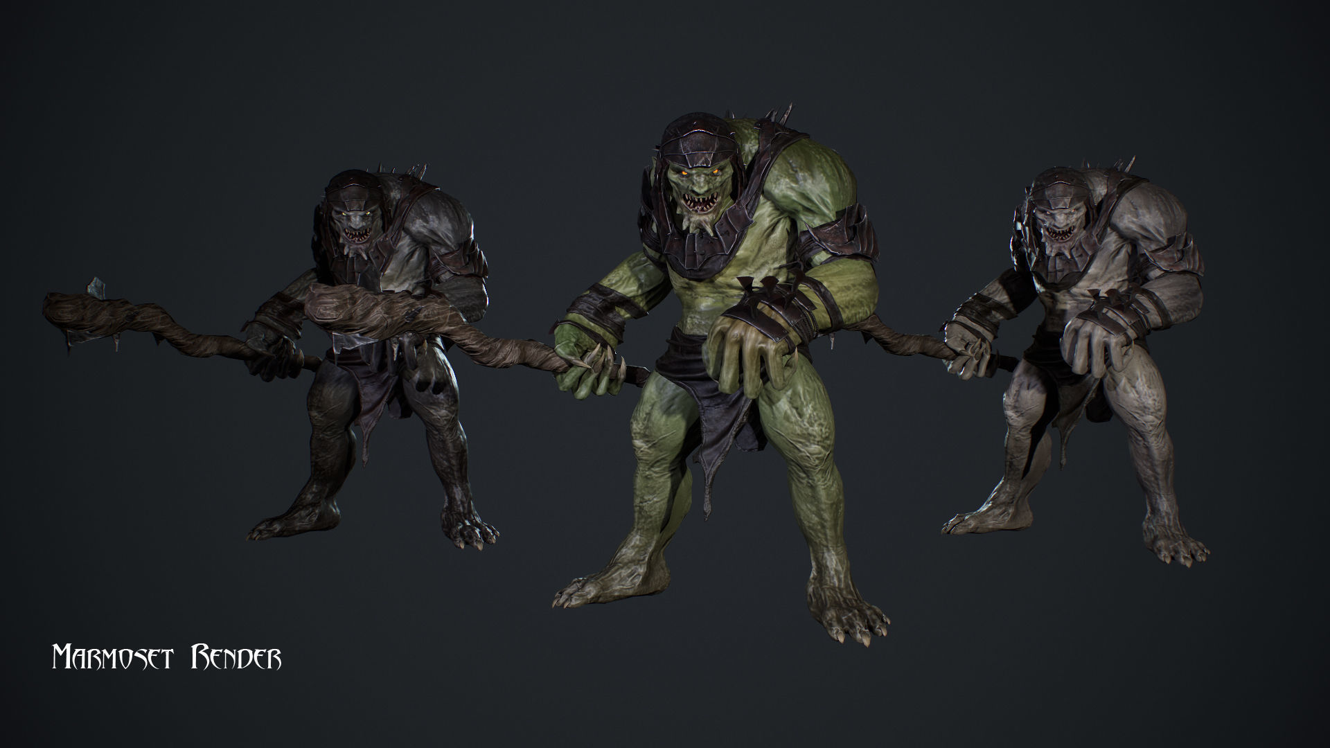 Orc Pack 3D Model Collection_4