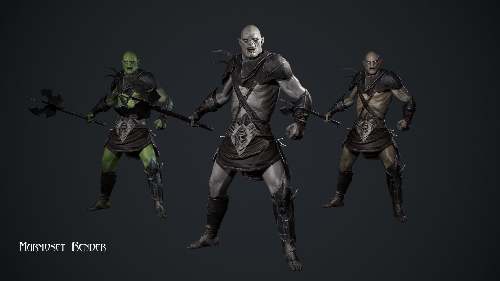 Orc Pack 3D Model Collection_5