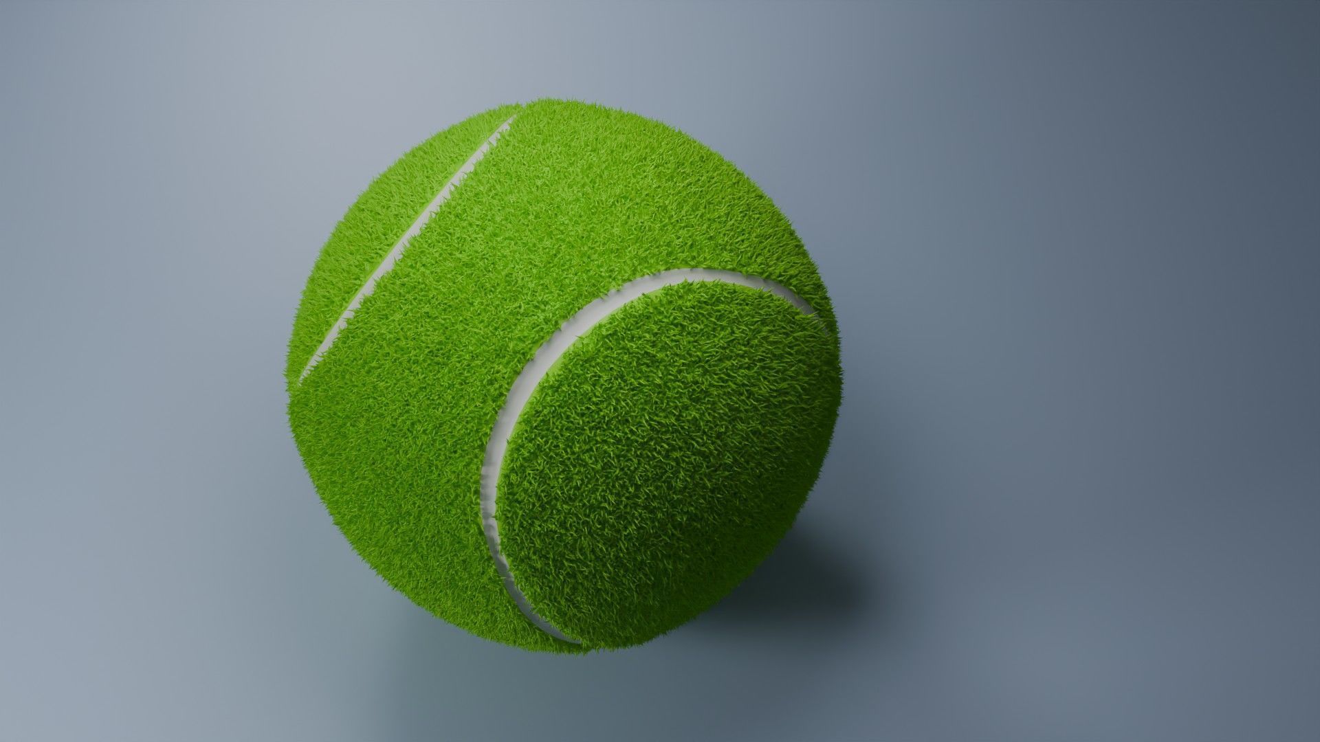 3D tennis ball  3D model_1