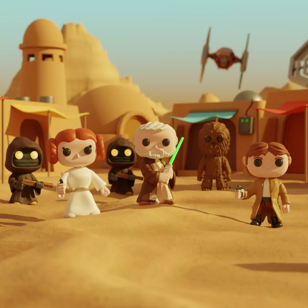 Starwars - toys 3D print model