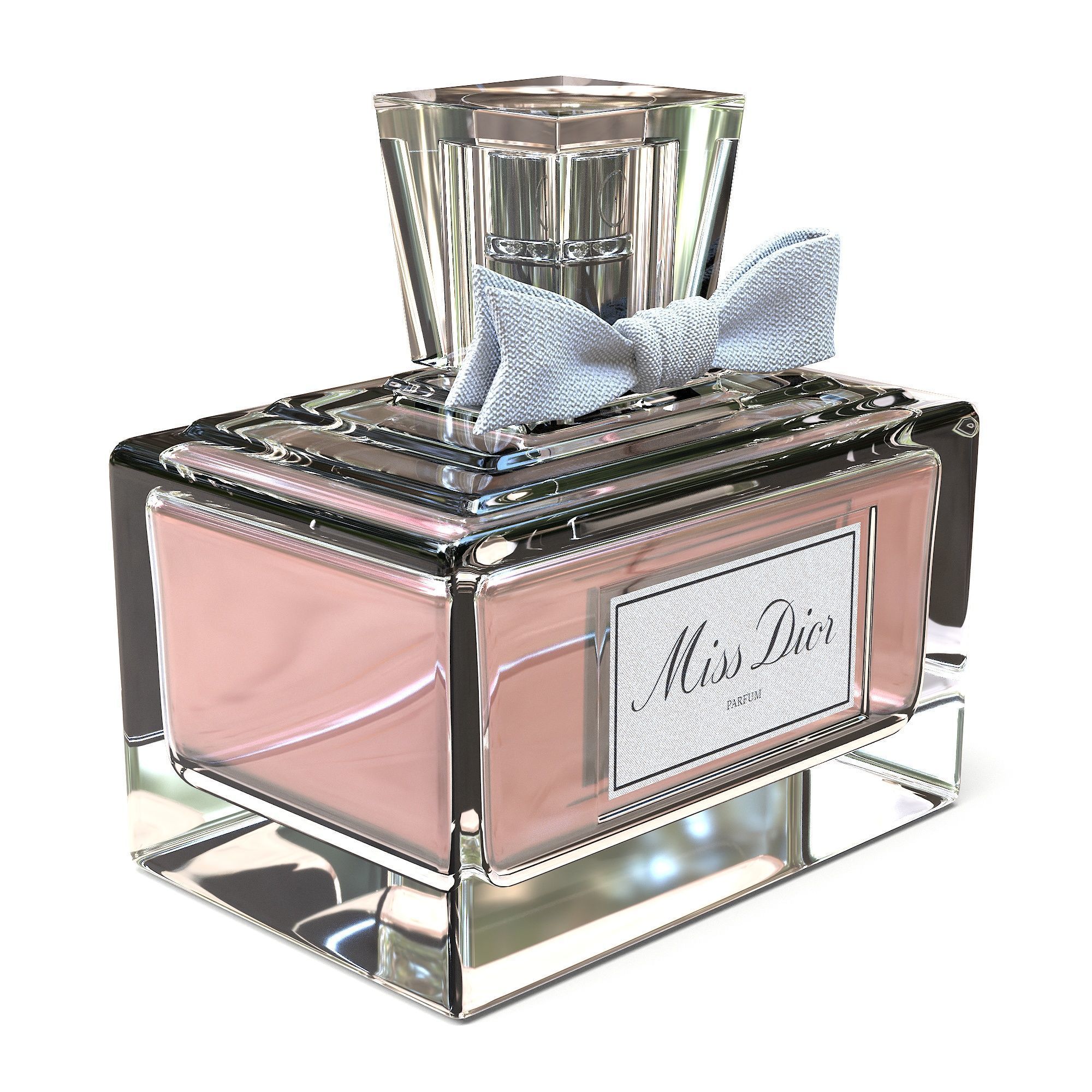 Miss Dior Eau de Parfum Low-poly 3D model_8
