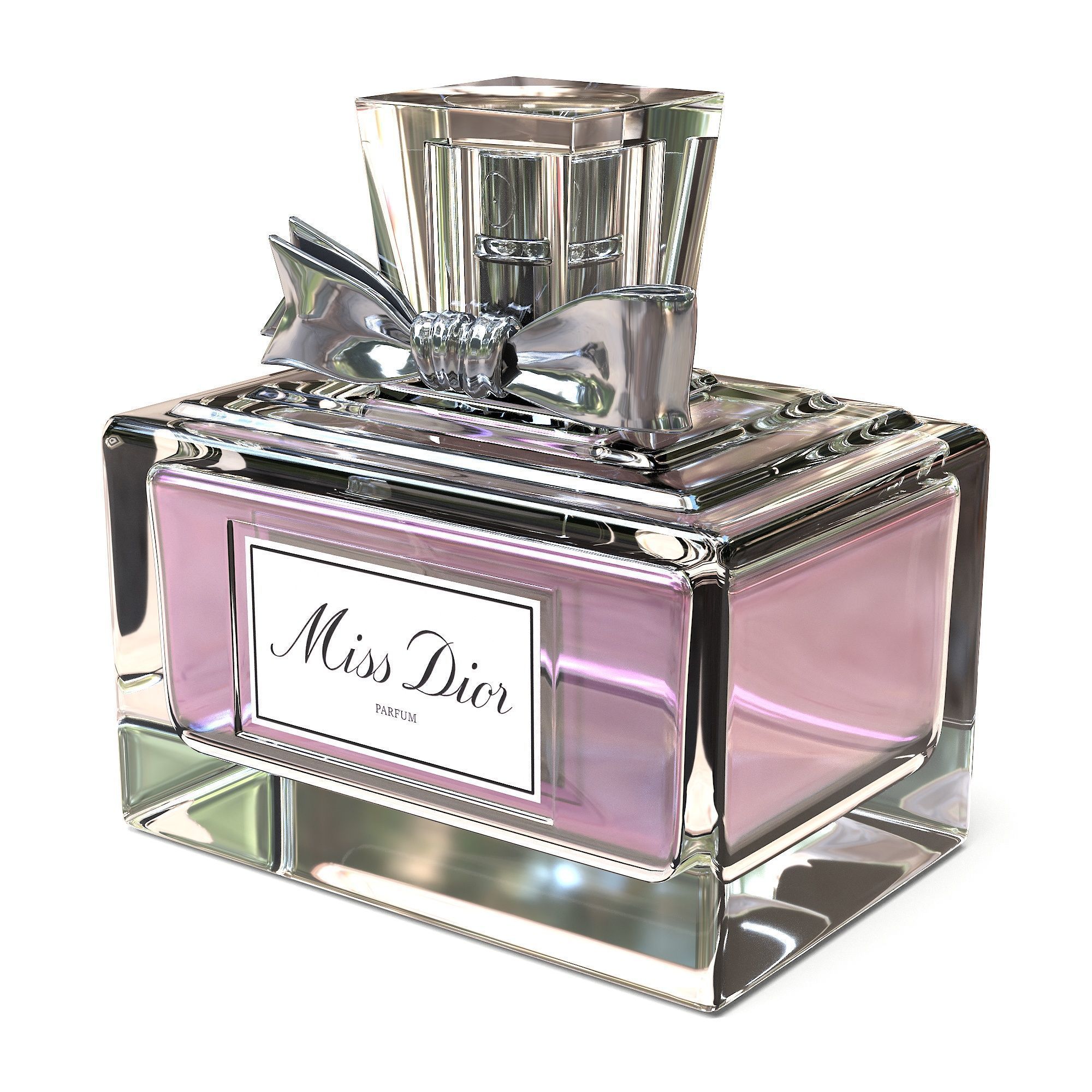 Miss Dior Eau de Parfum Low-poly 3D model_6