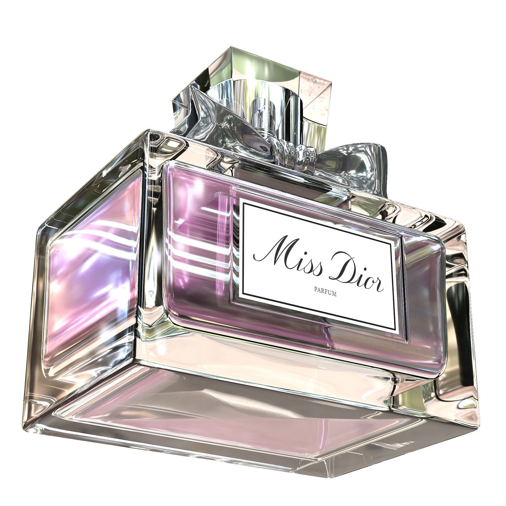 Miss Dior Eau de Parfum Low-poly 3D model_13