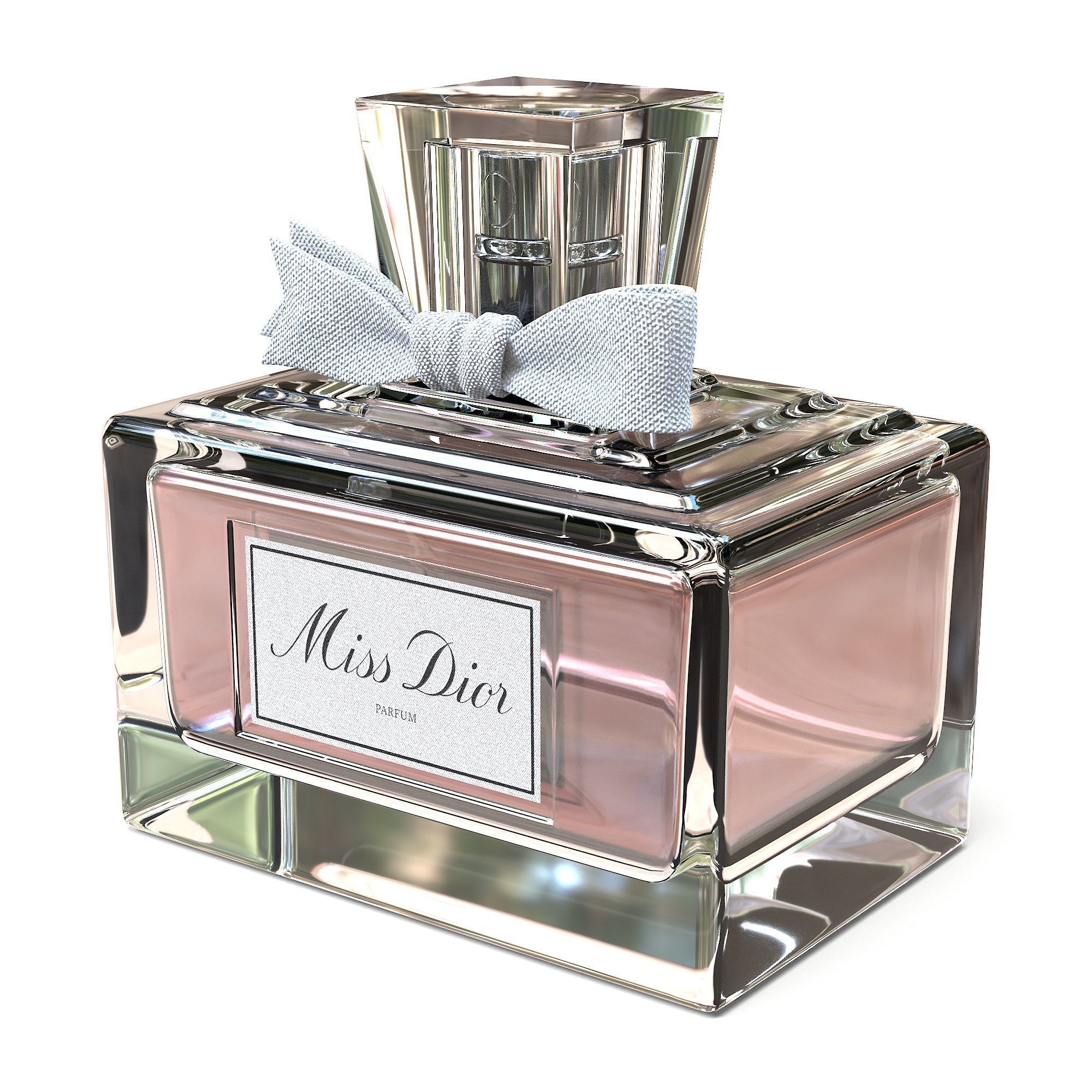 Miss Dior Eau de Parfum Low-poly 3D model_7