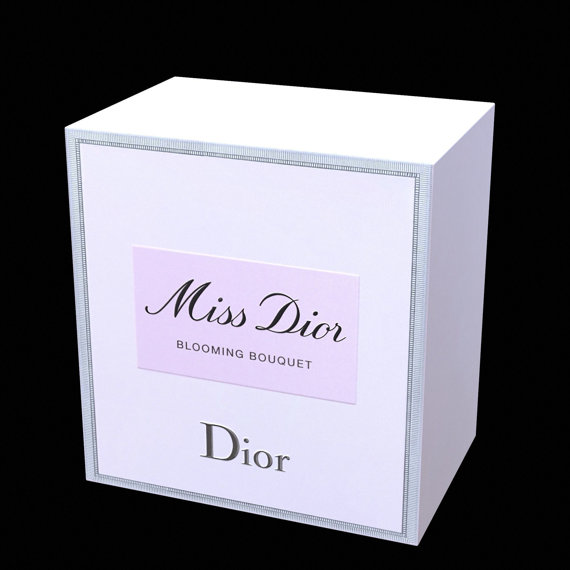 Miss Dior Eau de Parfum Low-poly 3D model_5