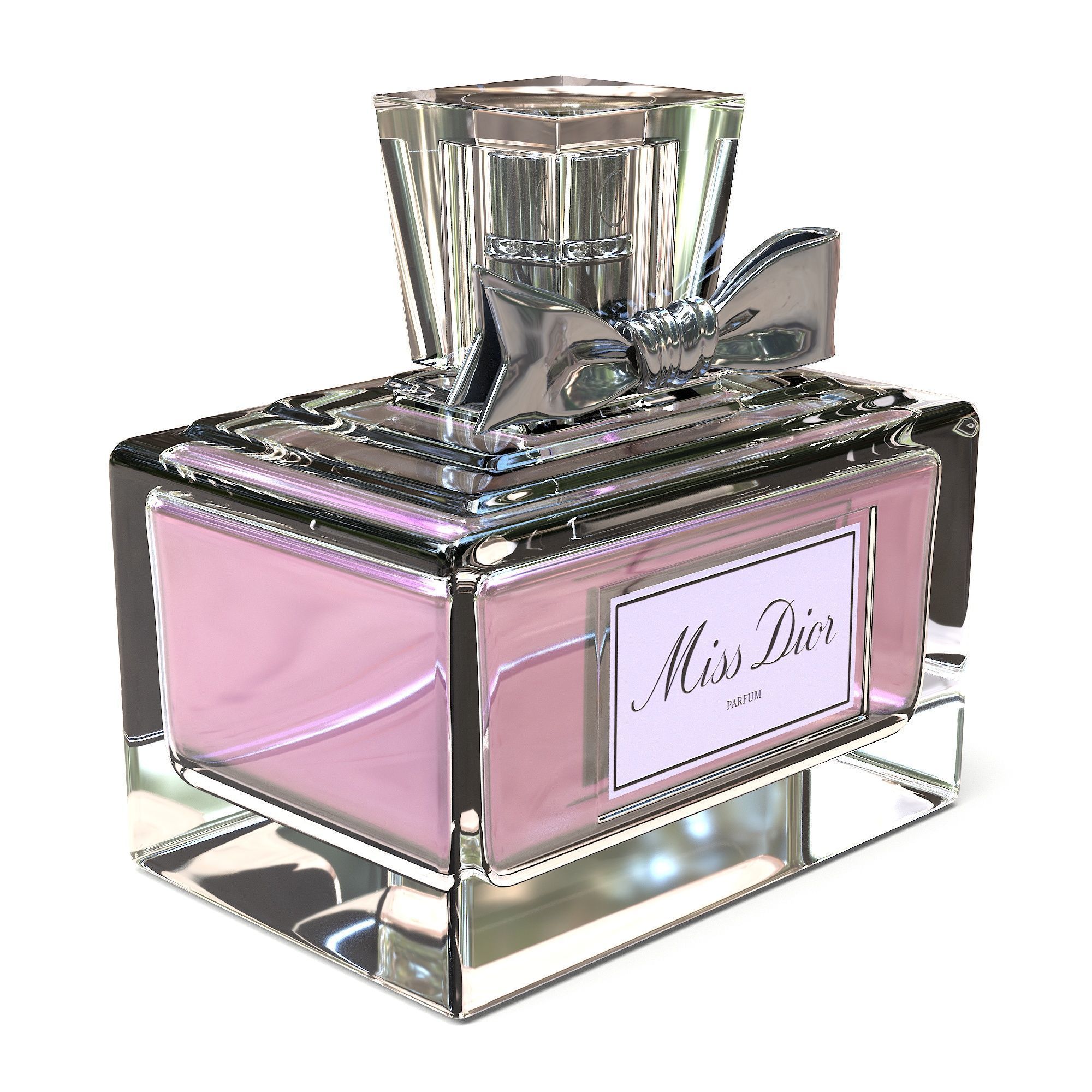 Miss Dior Eau de Parfum Low-poly 3D model_9
