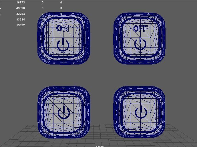 Turn on off button 3D model_12