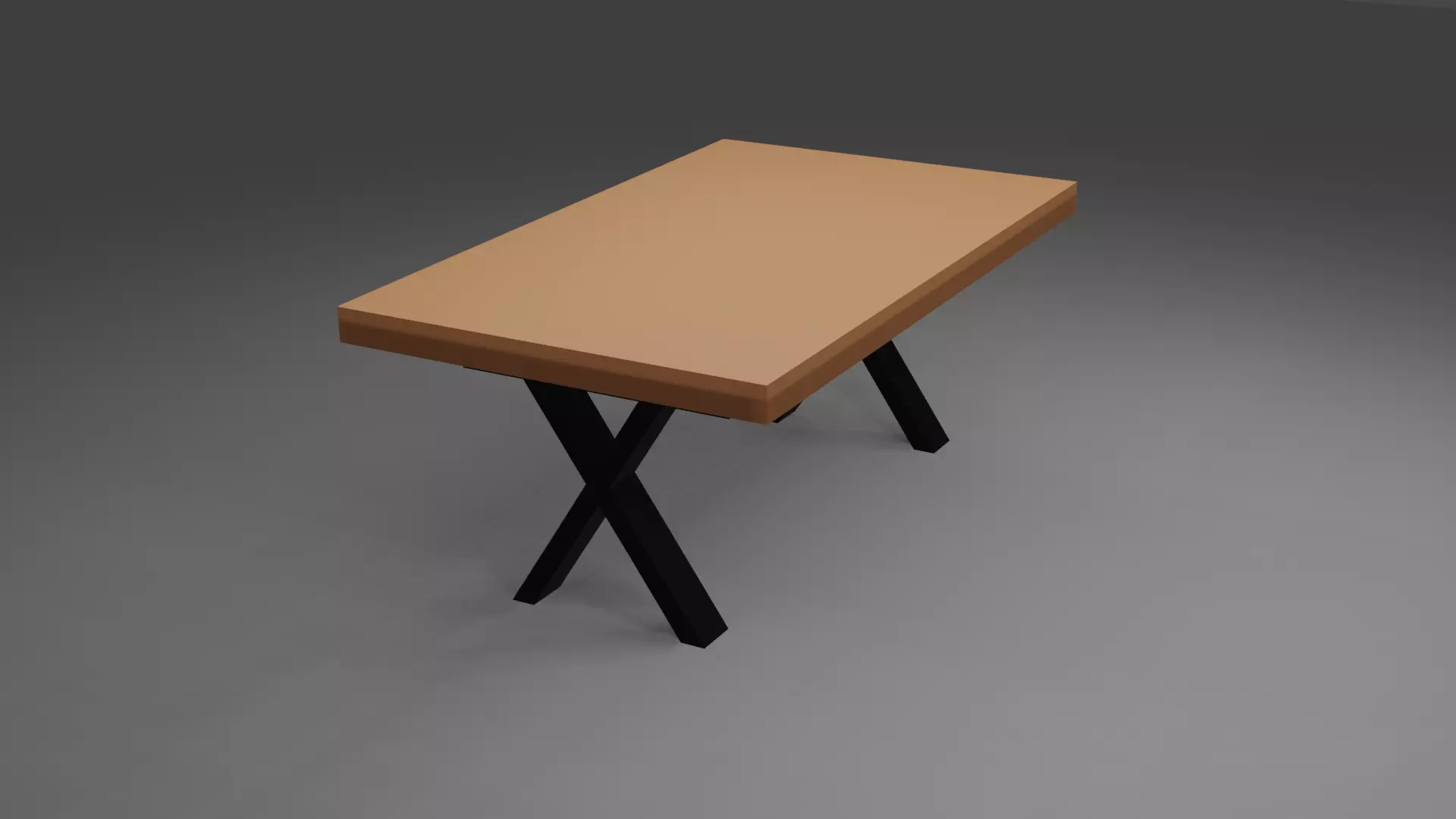Mesa sencilla Free 3D model_0