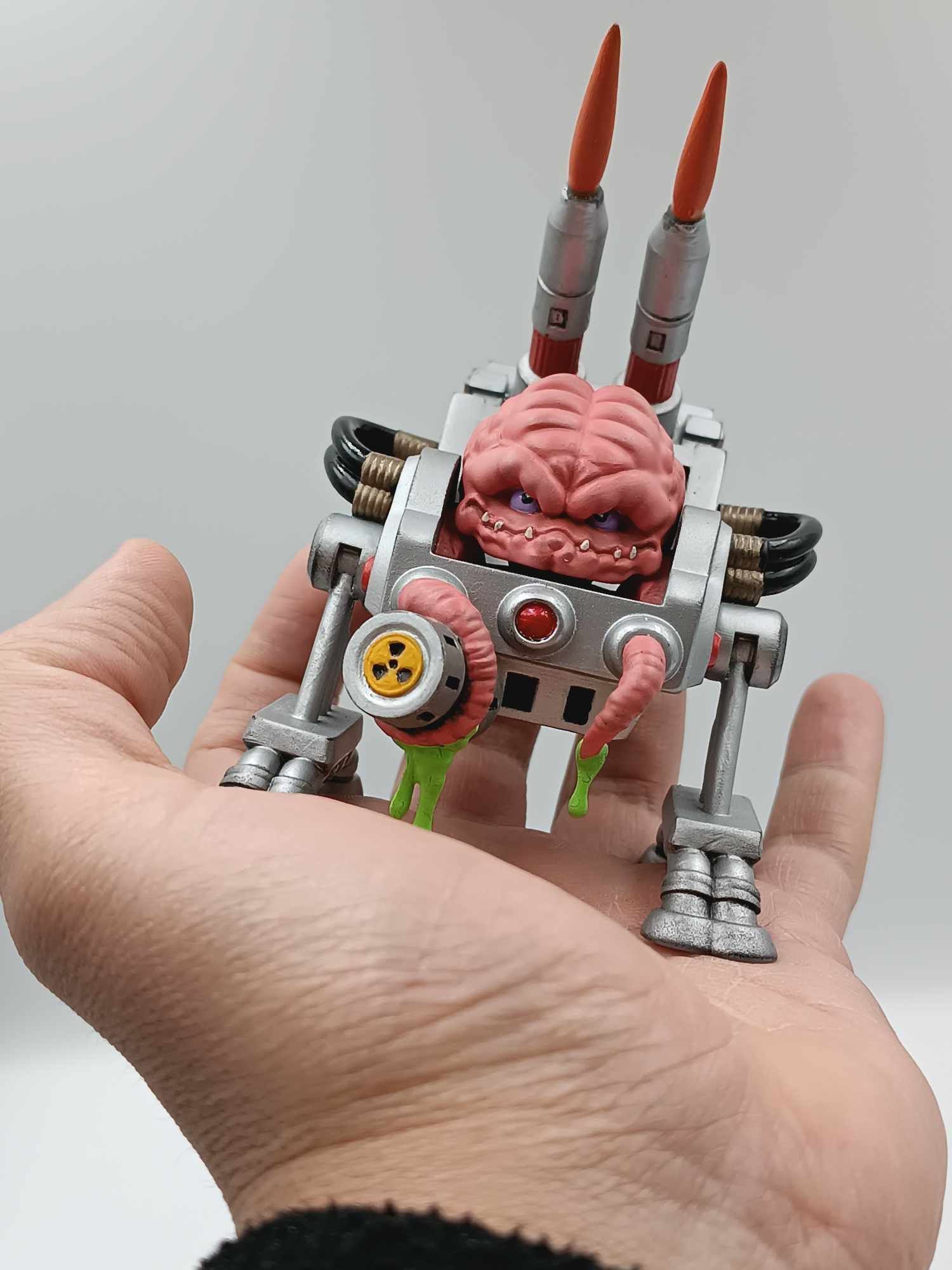 KRANG BUBBLE WALKER MACHINE - TMNT STATUE TOY FANART  3D print model_7