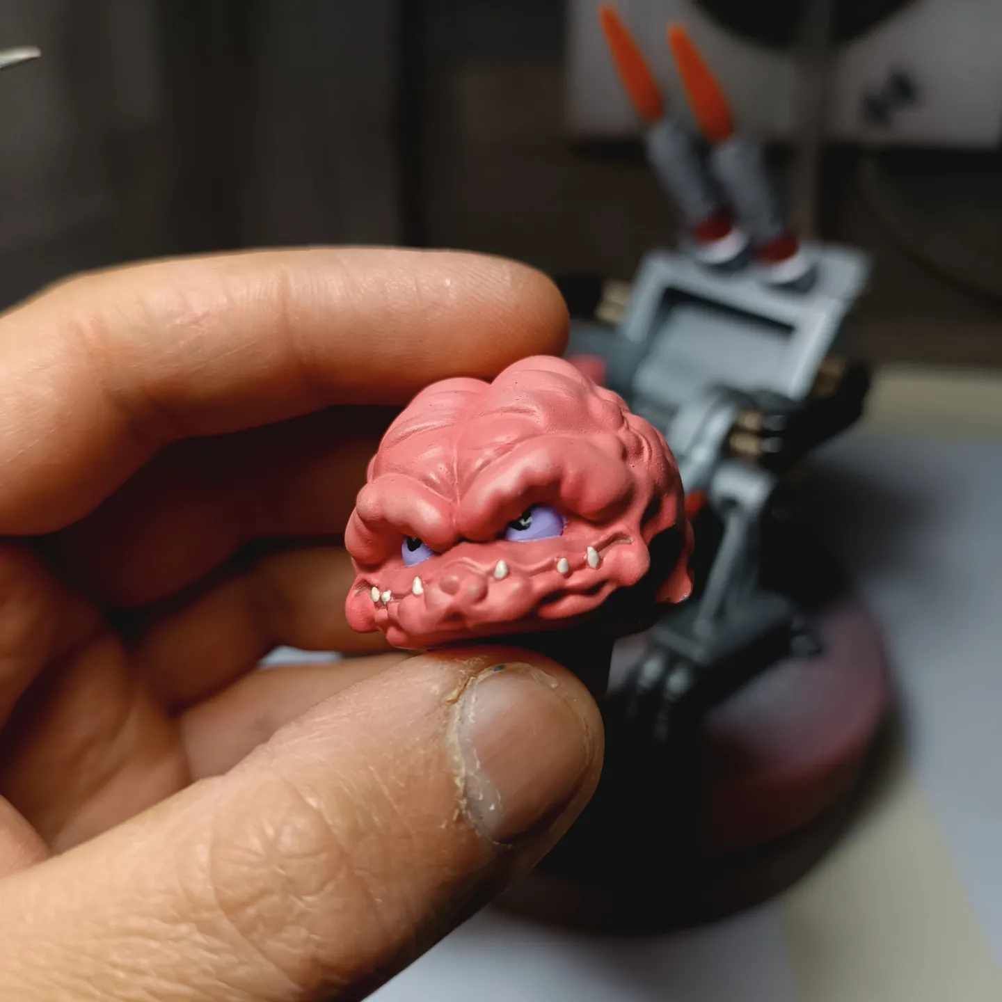 KRANG BUBBLE WALKER MACHINE - TMNT STATUE TOY FANART  3D print model_3