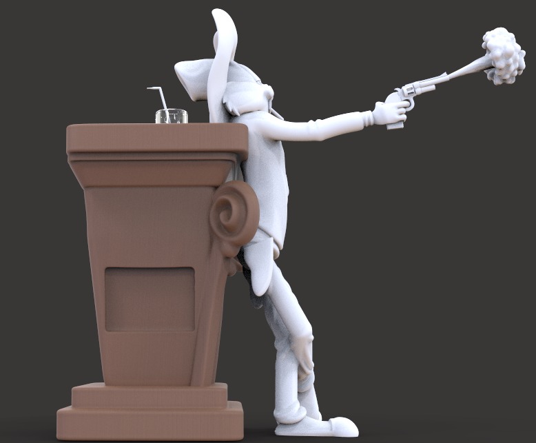 BUGS BUNNY -WILD AND WOOLLY HARE EPISODE- PARTS AND COMPLETE 3D print model_15