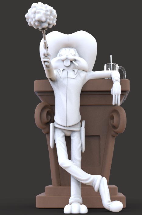 BUGS BUNNY -WILD AND WOOLLY HARE EPISODE- PARTS AND COMPLETE 3D print model_16
