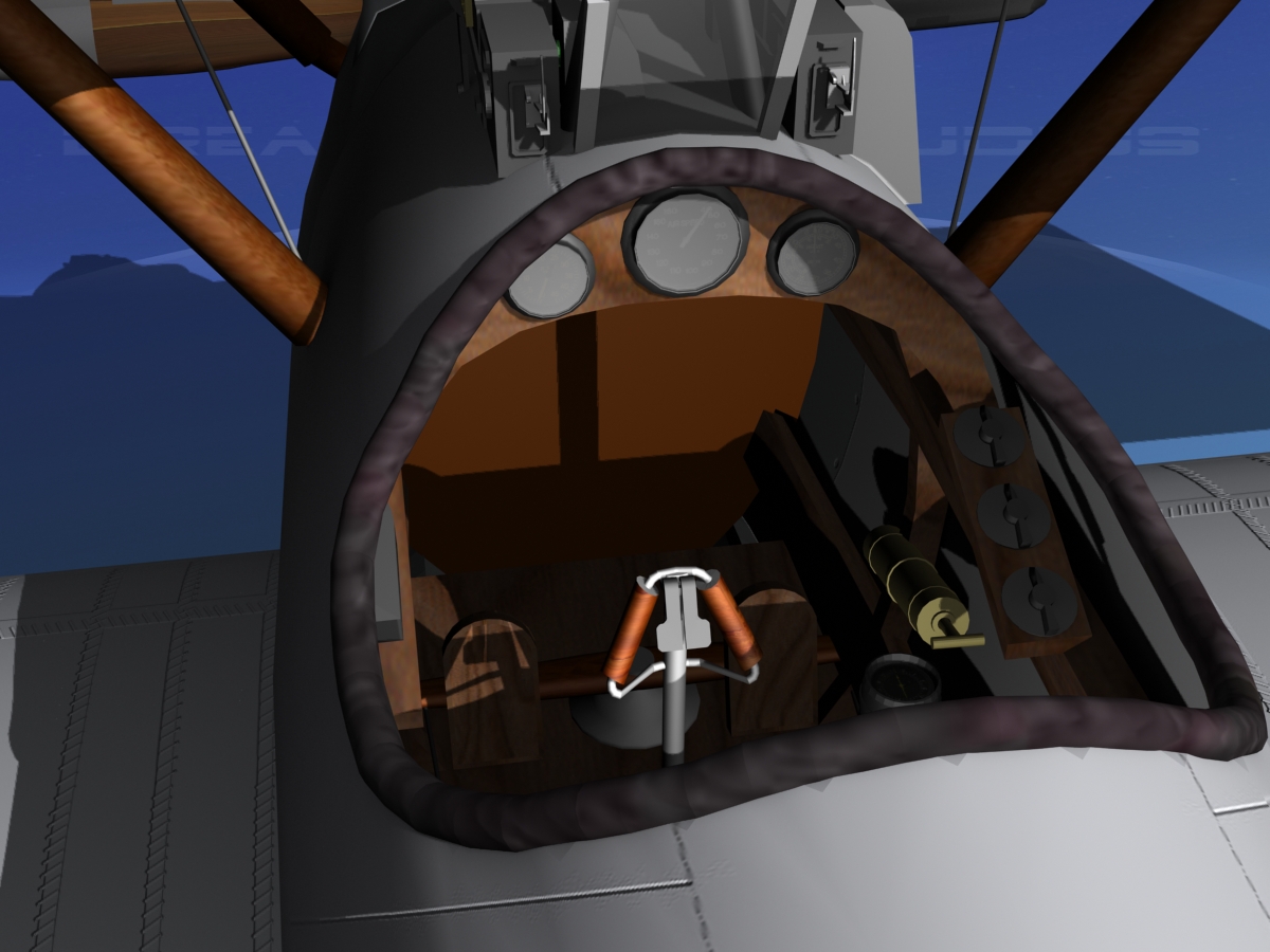 Pfalz DIII Historic Fighter V13 3D model_1