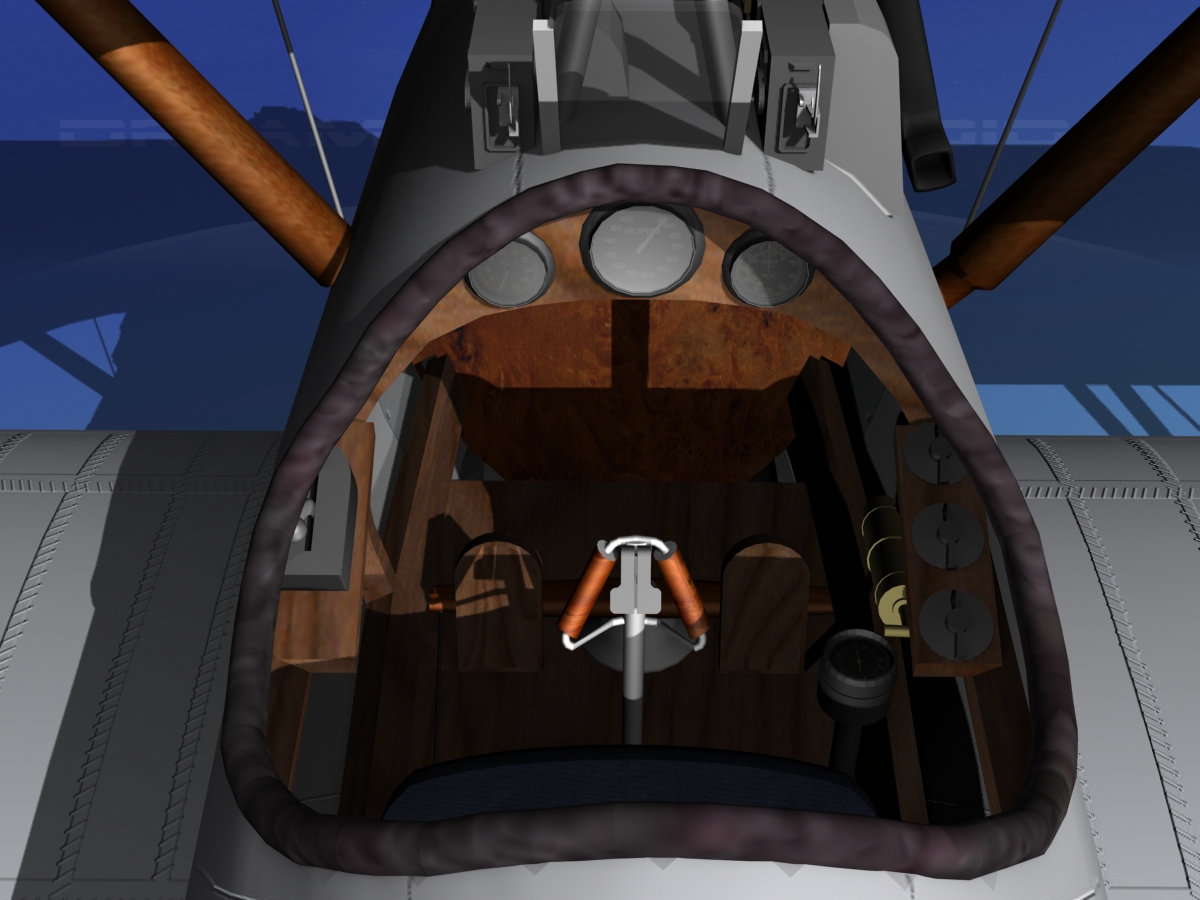 Pfalz DIII Historic Fighter V13 3D model_3