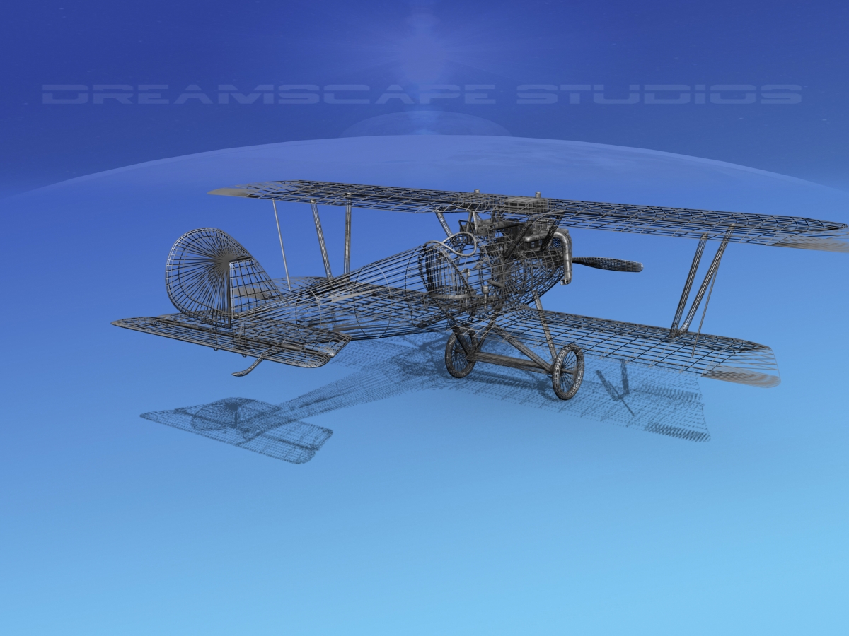 Pfalz DIII Historic Fighter V13 3D model_16