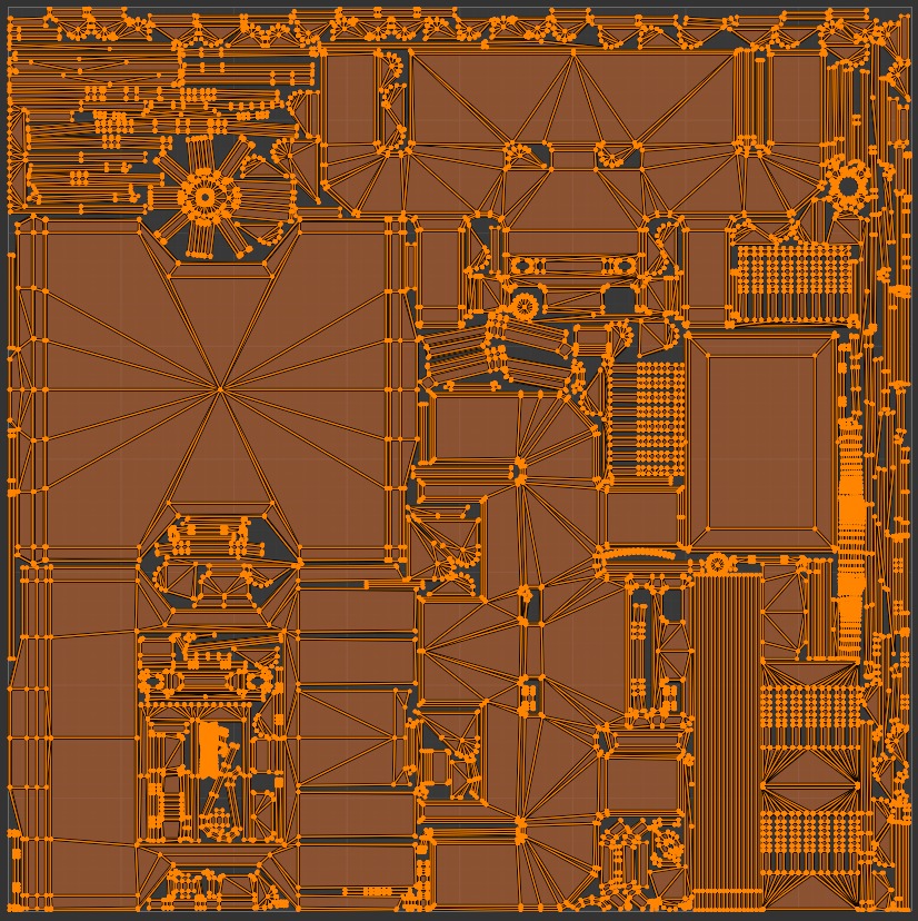 Tactical Tablet MOLLE BasePlate Low-poly 3D model_14