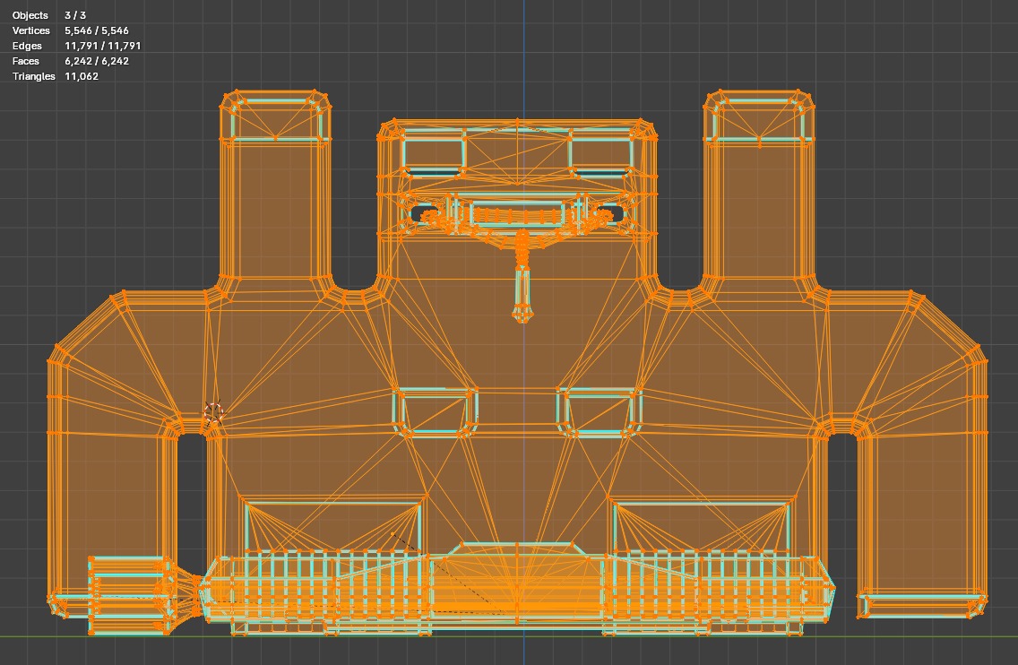 Tactical Tablet MOLLE BasePlate Low-poly 3D model_11
