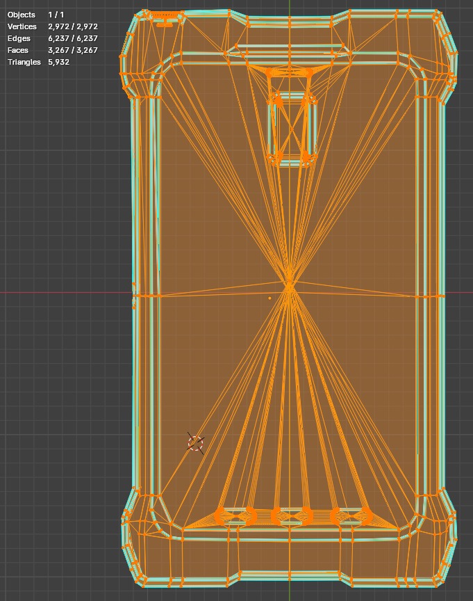 Tactical Tablet MOLLE BasePlate Low-poly 3D model_9