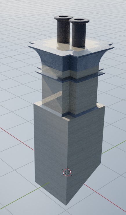 Grand Chimney 3D model_1